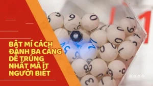 Cách đánh ba càng